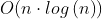 O(n\cdot log\left ( n \right ))